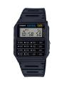 Casio Data Bank Watch With Resin Strap - Black