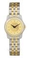2 Tone Stainless Steel Ladies Wristwatch w/ Gold Dial