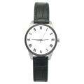 Stainless Steel Women's Wristwatch w/White Dial